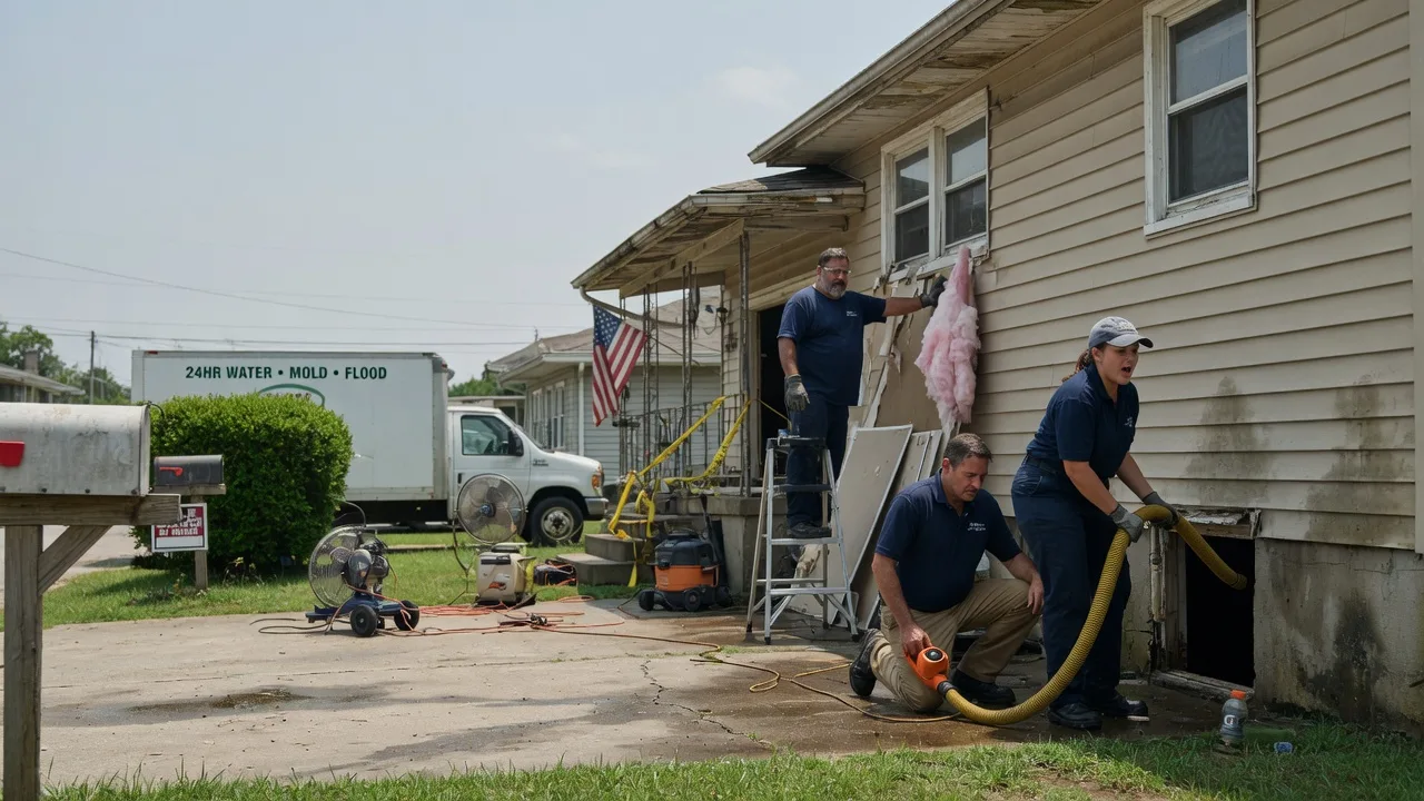 Water Damage Repair in Mount Pleasant, TN near me